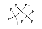 heptafluoropropane-2-thiol结构式