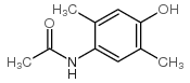 N-(4-hydroxy-2,5-dimethyl-phenyl)acetamide structure