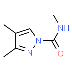 1H-Pyrazole-1-carboxamide,N,3,4-trimethyl- Structure