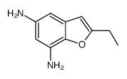 5,7-Benzofurandiamine,2-ethyl-(9CI) picture