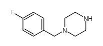 1-(4-FLUOROBENZYL)PIPERAZINE Structure
