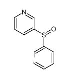 3-(phenylsulfinyl)pyridine Structure