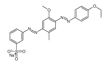 sodium 3-[[4-[(4-ethoxyphenyl)azo]-5-methoxy-o-tolyl]azo]benzenesulphonate picture