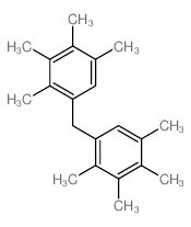 1,2,3,4-tetramethyl-5-[(2,3,4,5-tetramethylphenyl)methyl]benzene structure