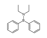 diphenyl(diethylamino)borane Structure