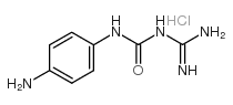 1-Amidino-3-(p-aminophenyl)urea hydrochloride结构式