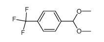 4-trifluoromethylbenzaldehyde dimethyl acetal结构式