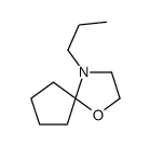 4-propyl-1-oxa-4-azaspiro[4.4]nonane结构式