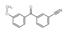 3-CYANO-3'-METHOXYBENZOPHENONE structure