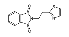 N-(2-thiazol-2-yl-ethyl)-phthalimide Structure