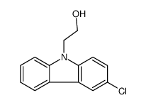 2-(3-chlorocarbazol-9-yl)ethanol Structure