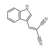 Propanedinitrile,2-(1H-indol-3-ylmethylene)- structure