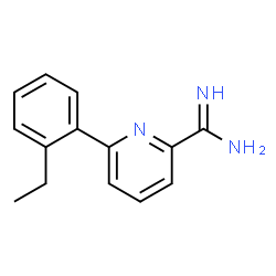 2-Pyridinecarboximidamide,6-(2-ethylphenyl)-(9CI)结构式