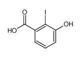 3-羟基-2-碘苯甲酸结构式