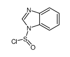 1H-Benzimidazole-1-sulfinylchloride(9CI) structure