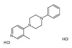 1-(3-methylpyridin-4-yl)-4-phenylpiperazine,dihydrochloride结构式
