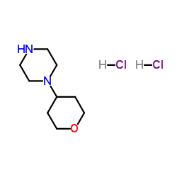 1-(TETRAHYDRO-PYRAN-4-YL)-PIPERAZINE DIHYDROCHLORIDE结构式