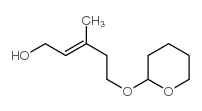 2-Penten-1-ol,3-methyl-5-[(tetrahydro-2H-pyran-2-yl)oxy]-,(2E)-(9CI)结构式