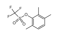 2,3,6-Trimethylphenyl-triflat结构式
