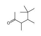 3,4,5,5-tetramethylhexan-2-one Structure