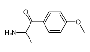 1-Propanone,2-amino-1-(4-methoxyphenyl)-结构式