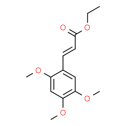 ethyl (E)-3-(2,4,5-trimethoxyphenyl)acrylate Structure