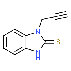 2H-Benzimidazole-2-thione,1,3-dihydro-1-(2-propynyl)-(9CI)结构式