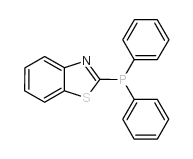 2-(DIPHENYLPHOSPHINO)-1,3-BENZOTHIAZOLE结构式