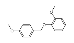 (4-methoxy-benzyl)-(2-methoxy-phenyl)-ether Structure