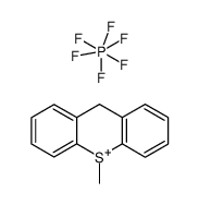 S-methylthioxanthenium hexafluorophosphate Structure