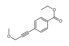 ethyl 4-(3-methoxyprop-1-ynyl)benzoate结构式