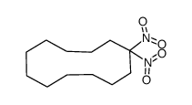 1,1-dinitrocyclododecane结构式