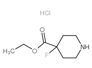 Ethyl 4-Fluoropiperidine-4-carboxylate Hydrochloride structure