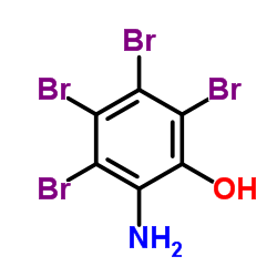 2-Amino-3,4,5,6-tetrabromophenol Structure