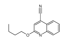 Cinchoninonitrile,2-butoxy- (3CI)结构式