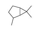 2,6,6-trimethyl-bicyclo[3.1.0]hexane结构式