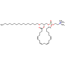 1-O-HEXADECYL-2-ARACHIDONYL-SN-GLYCERO-3-PHOSPHOCHOLINE picture