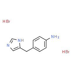 4-(1H-IMIDAZOL-4-YLMETHYL)-PHENYLAMINE 2HBR picture