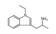 1H-Indole-3-ethanamine, 1-ethyl-α-methyl Structure