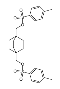 Bicyclo(2.2.2)octane-1,4-dimethanol Bis(p-toluene-sulfonate) Structure