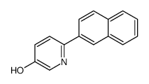 6-naphthalen-2-ylpyridin-3-ol Structure