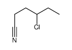 4-chlorohexanenitrile结构式