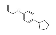 1-cyclopentyl-4-prop-2-enoxybenzene Structure