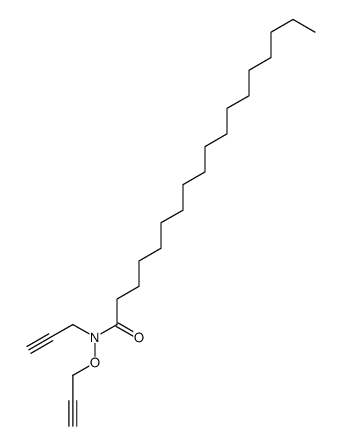 N-prop-2-ynoxy-N-prop-2-ynyloctadecanamide Structure