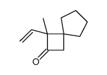 3-ethenyl-3-methylspiro[3.4]octan-2-one Structure