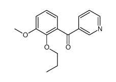 (3-methoxy-2-propoxyphenyl)-pyridin-3-ylmethanone Structure