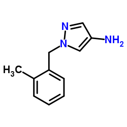 1-(2-METHYL-BENZYL)-1H-PYRAZOL-4-YLAMINE结构式