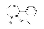 2-chloro-1-ethoxy-7-phenylcyclohepta-1,3,5-triene Structure