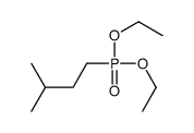 1-diethoxyphosphoryl-3-methylbutane结构式