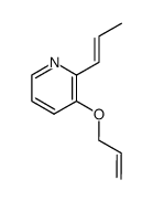 3-(allyloxy)-2-(prop-1-en-1-yl)pyridine Structure
